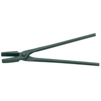 Schmiedezange 230-300, flaches Maul schwarz