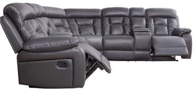Williamspace Contemporary Reclining Seating Collection Functional Sectional Sofa Set