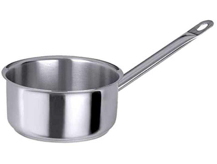 Contacto Edelstahl Stielkasserolle 28 cm, flach