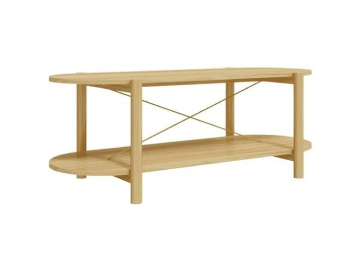 HKLGBVCR Couchtisch, 110 x 48 x 40 cm, Holz, massiver Fuß