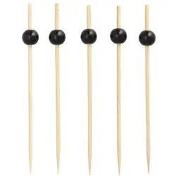 Papstar 600 Fingerfood - Picker 12 cm `Black Pearl`