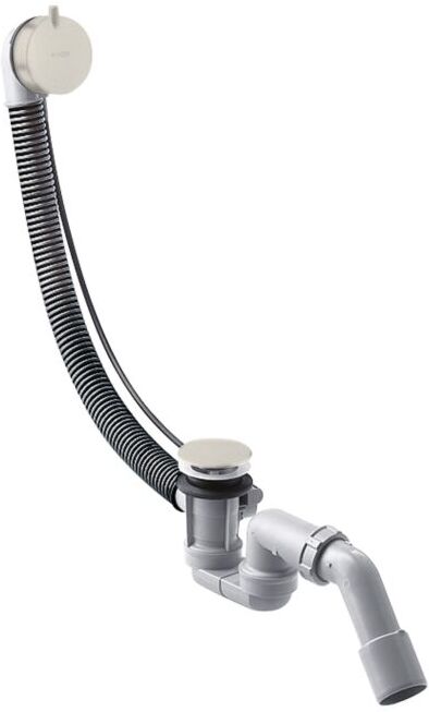 Hansgrohe Flexaplus Komplettset 58316800 Ab- und Überlaufgarnitur, stainless steel optic