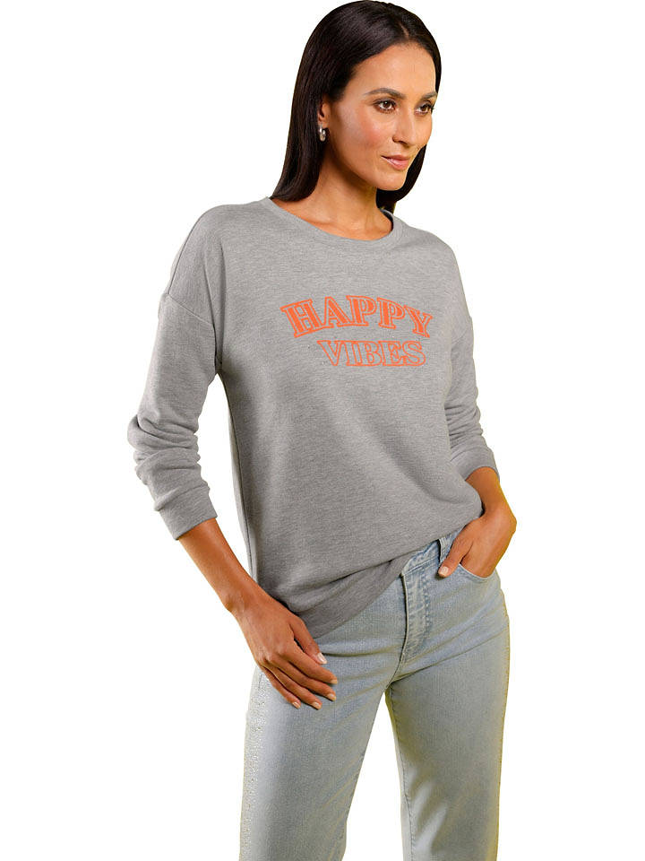 Heine Sweatshirt in Grau - 36