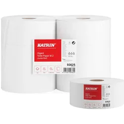 KATRIN Jumbo-Toilettenpapier Gigant M2 2-lagig 6 Rollen