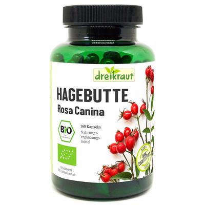 Hagebutte Kapseln Bio 160 St