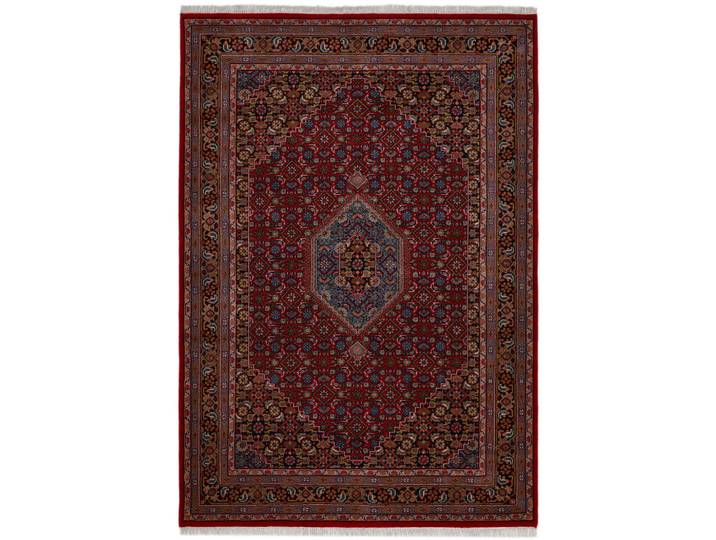 Rug and Roll Orientteppich Indo Bidjar, klassisch, strapazierfähig 170x240 cm, Rot, Orientalisch, Rechteckig, 170x240 cm, für Fußbodenheizung geeignet, Teppiche und Böden, Teppiche, Orientteppiche