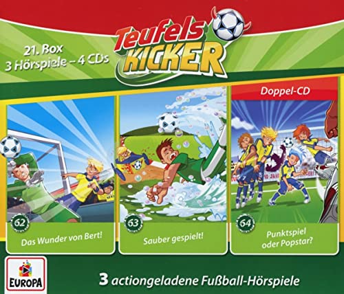 Teufelskicker - 21. Box - 3 Hörspiele - Preis vom 11.10.2026 03:10:56 h