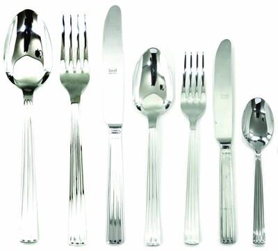 Mepra Sole Flatware Set - 42 Pieces - Stainless Steel