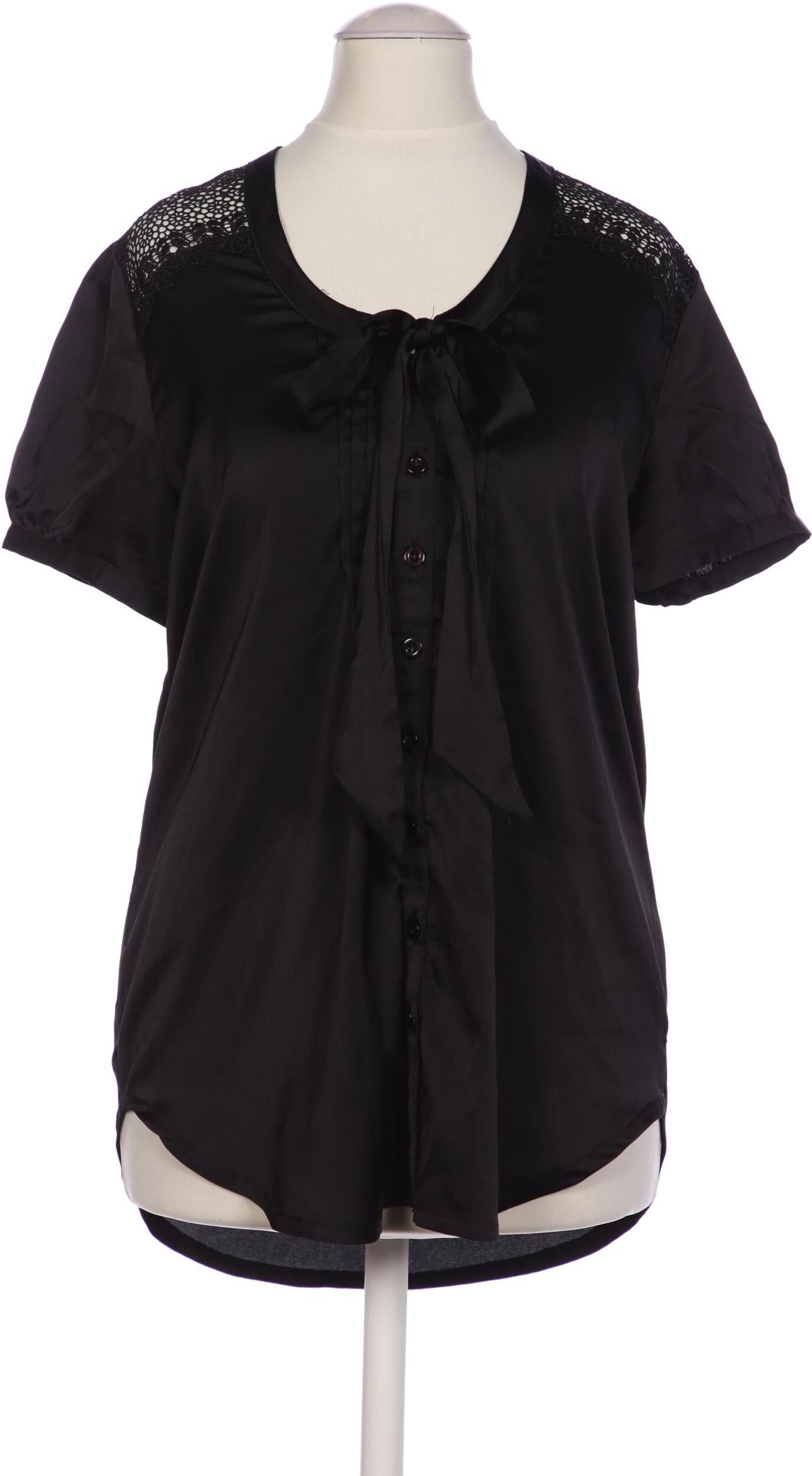 Vive Maria Damen Bluse, Schwarz, Gr. S, Synthetik - Second Hand