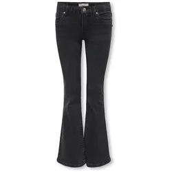 Only Girls Phoebe Flared-Jeans - Mädchen - Gr. 146 - schwarz