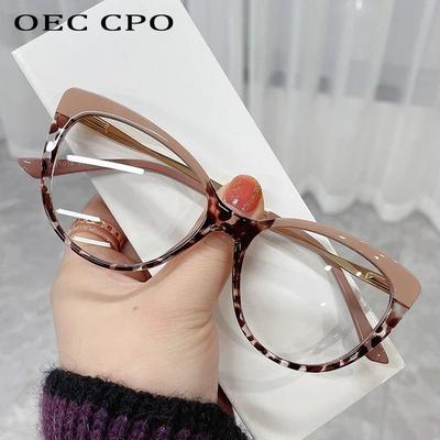 Uplifted Finds Vintage Fashion Cat Eye Optical Glasses Frames For Women c3 gradient Blue