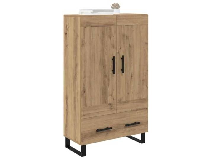 vidaXL Highboard Artisan-Eiche 69,5 x 31 x 115 cm Holzwerkstoff