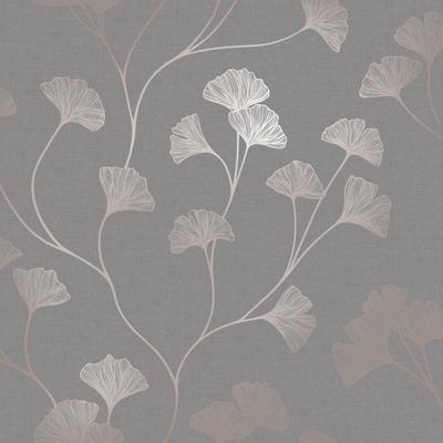 Holden Glistening Ginkgo Leaf Non-Pasted Wallpaper– 396in x 20.8in
