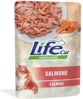 Life Pet Care Natural Cat Busta Multipack 30x70G SALMONE