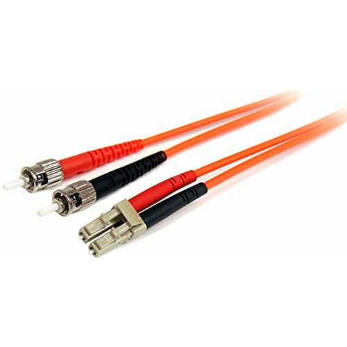 StarTech Duplex LC op ST Multimode Glasvezelkabel 62,5/125 - Oranje