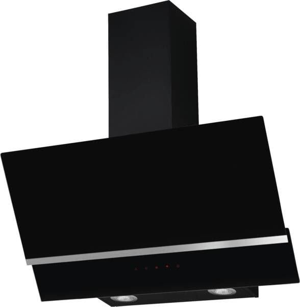 Amica KHF604611S Dunstabzugshaube Wand 90 cm Abluft (Schwarz) KHF 604 611 S