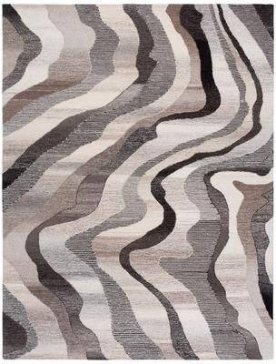 SAFAVIEH Handmade Ebony Romi Contemporary Wool Rug
