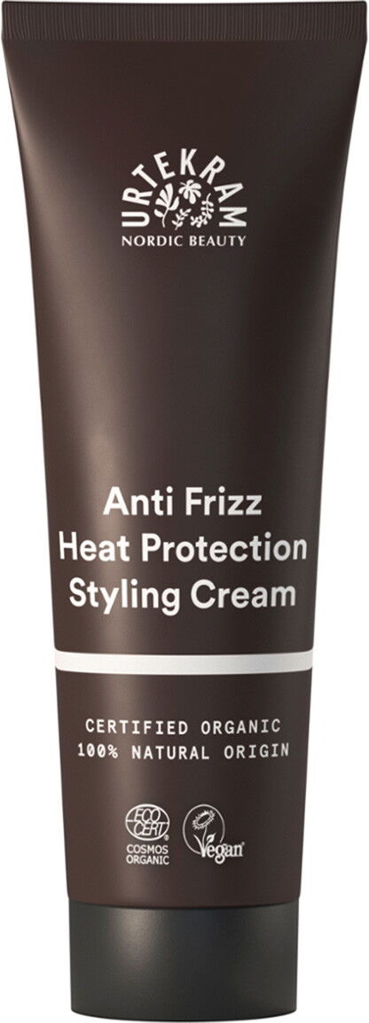 75ml URTEKRAM Anti Frizz Heat Protection Styling Cream