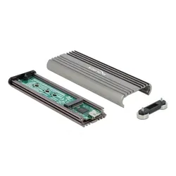 DeLOCK Externes Gehäuse für M.2 NVMe PCIe SSD mit SuperSpeed USB