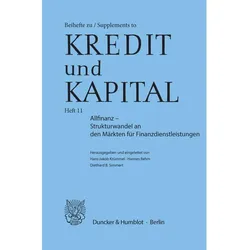 Allfinanz - Strukturwandel an den Märkten für Finanzdienstleistungen., Fachbücher