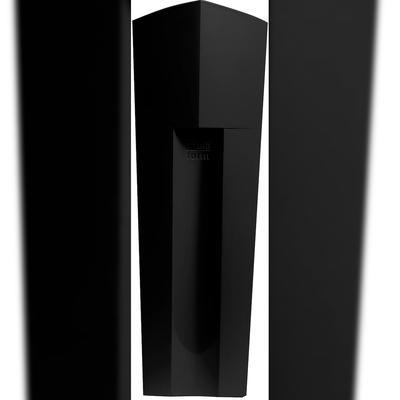 Exacompta 180014D 3x Stehsammler THE MAGAZINE, EcoBlack - Zeitschriftensammler - Schwarz
