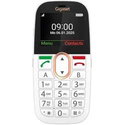 Gigaset GL695 SIM Featurephone 4G LTE White (2.31", 2 Mpx), Tastenhandy, Weiss