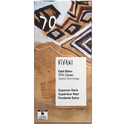 Schokoladentafel - Edel Bitter 70% Cacao 80g