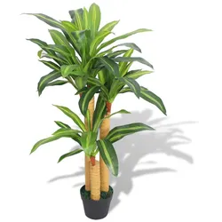Décoshop26 - Künstliche Pflanze mit Topf Dracaena 100 cm grün DEC021932 DEC021932