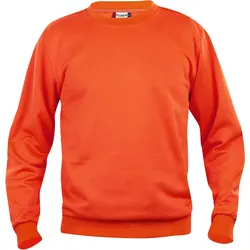 CLIQUE Basic Roundneck Sweatshirt 18 - blutorange XS