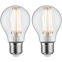 Paulmann LED Birne Filament   E27 230V 2x806lm 2x7W 2700K  Klar 28641