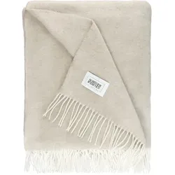 SCHÖNER WOHNEN-Kollektion Kuscheldecke Fact 140 x 200 cm Mischgewebe Beige