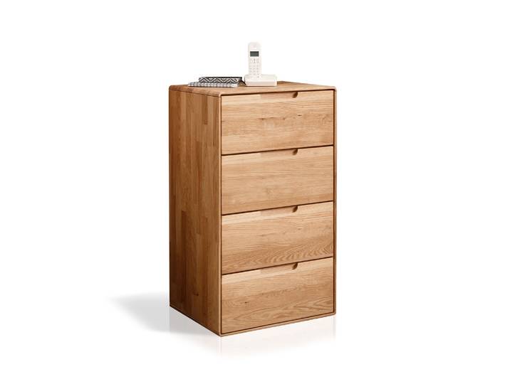 ANDINO Kommode IV, Material Massivholz, Wildeiche geölt