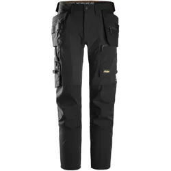 Arbeitshose mit Holstertaschen "6218" - 46 - schwarz