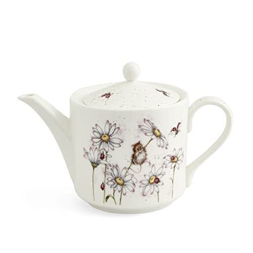 Wrendale Designs by Hannah Dale Theepot Oeps A Daisy