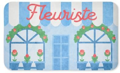 "Stupell Florist Market Fruit Florist Printed Anti-Fatigue Floor Mat, 30""x18"""