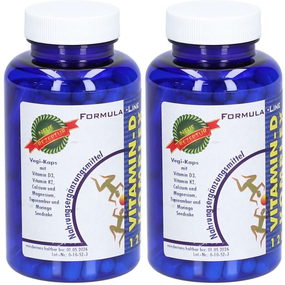 No Brand Vitamin D Komplex Vegi-Kaps 2x 2x120 St Kapseln