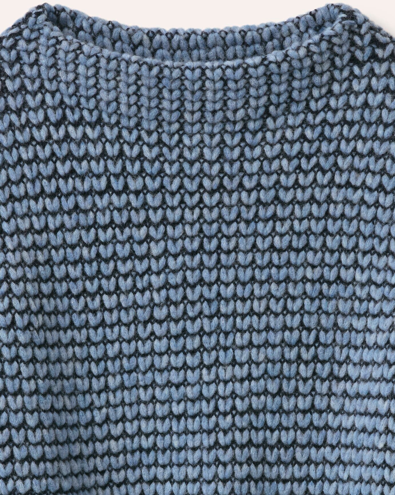 Walbusch Pullover in Grobstrickoptik, normale Größen, Farbe Blau, 38, in Europa gefertigt weich & leicht Damen