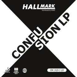 Hallmark Belag Confusion LP schwarz 1,0 - schwarz 1,0