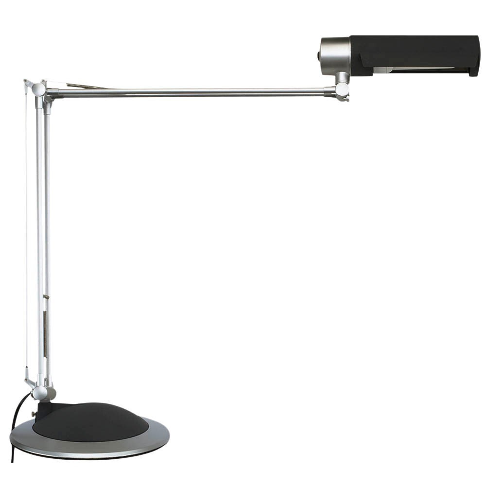 MAUL 82150 95 LED-energiezuinige bureaulamp, zilver/zwart