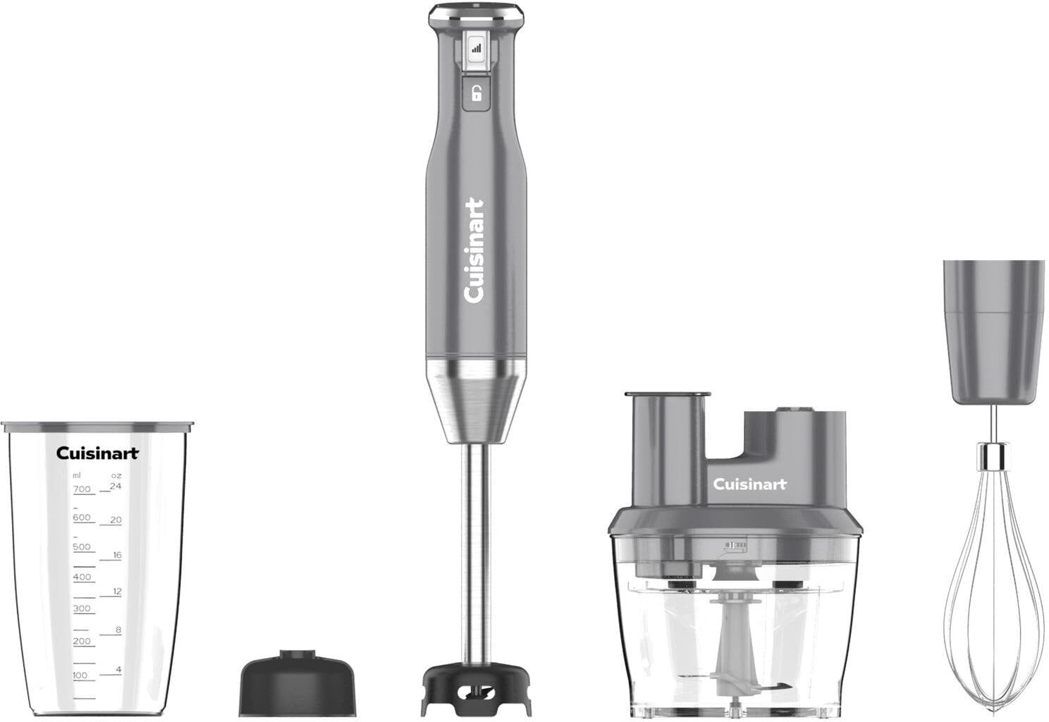 CUISINART Zerkleinerer "Power Blend 0.95 l", silber, B:15,5cm H:30,1cm, Zerkleinerer, Zerkleinerer silber Einheitsgröße