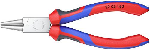 Knipex 22 05 160 Werkstatt Rundzange Gerade Chrom-Vanadium Elektrostahl 160mm