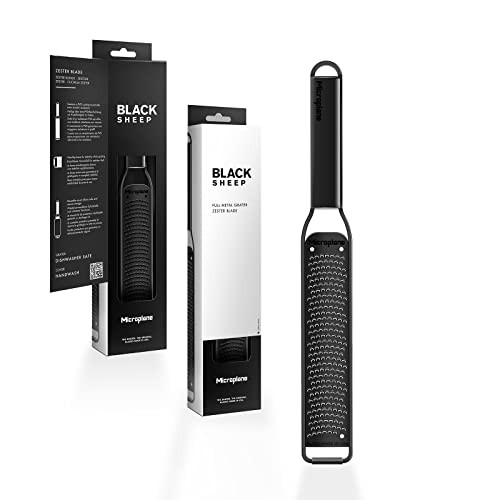 Microplane Black Sheep keukenrasp zwart