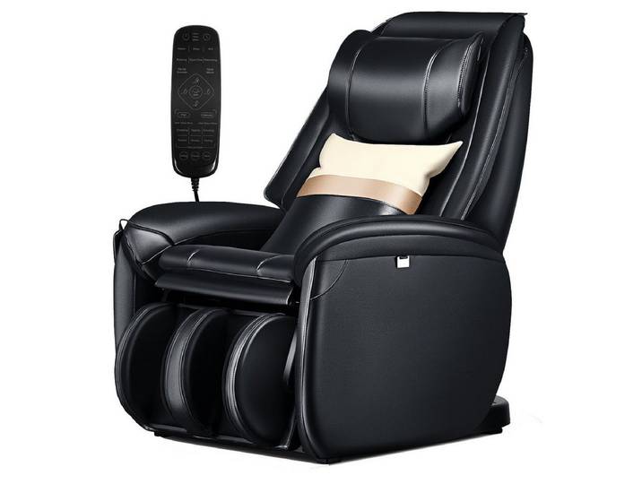 COSTWAY Massagesessel mit Wärme-&Liegefunktion, Ganzkörper, Zero Gravity