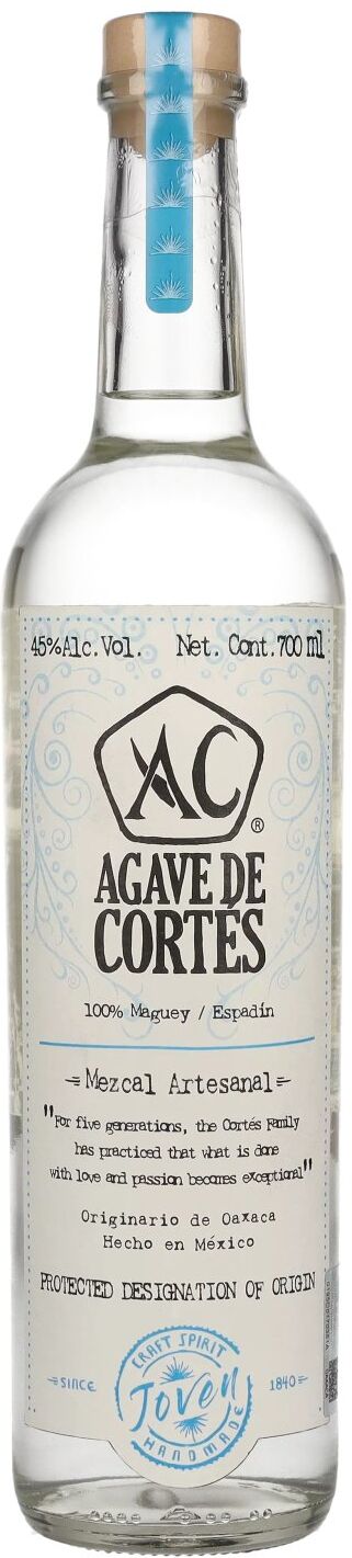 Agave de Cortés Mezcal Artesanal JOVEN 45% Vol. 0,7l