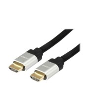 Equip HDMI UHS E.Gewebe 2.1 A-A St/St 10.0m 8K60Hz HDR sw Digital/Display/Video m (119385)
