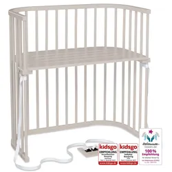 babybay Beistellbett Boxspring Holz Beige