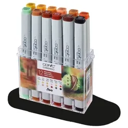Layoutm. Copic Set Herb Stückfarben 12 Stück