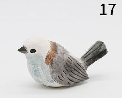 Inspired Living Hand Carved Wooden Bird Figurine For Rustic Home Decor And Bird Lover Gifts 17