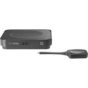 Barco Präsentationssystem ClickShare Hub Core, R9861711EUB1, 4K UHD, USB-C, BYOM, Basis & Sender