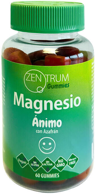 Ynsadiet Zentrum Magnesio Ánimo 60 Gummies